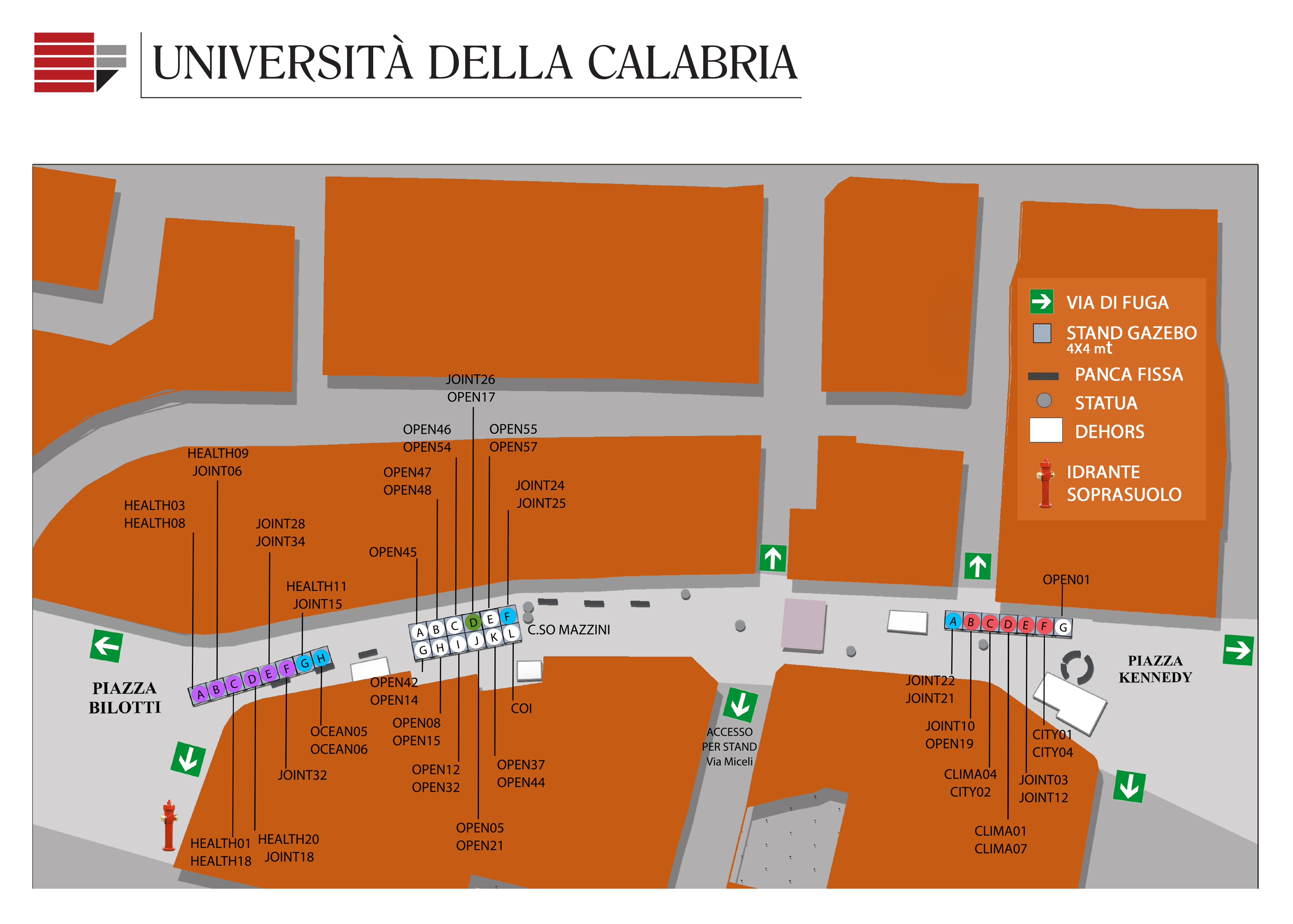 mappa eventi