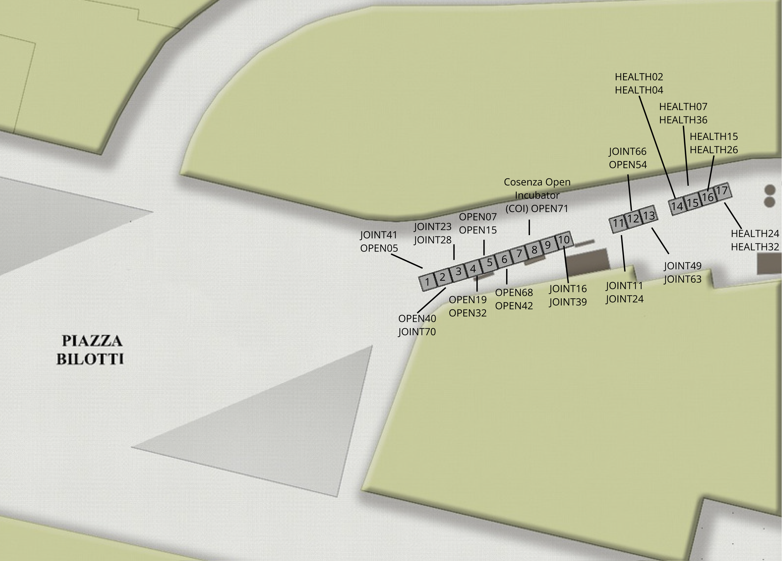mappa eventi